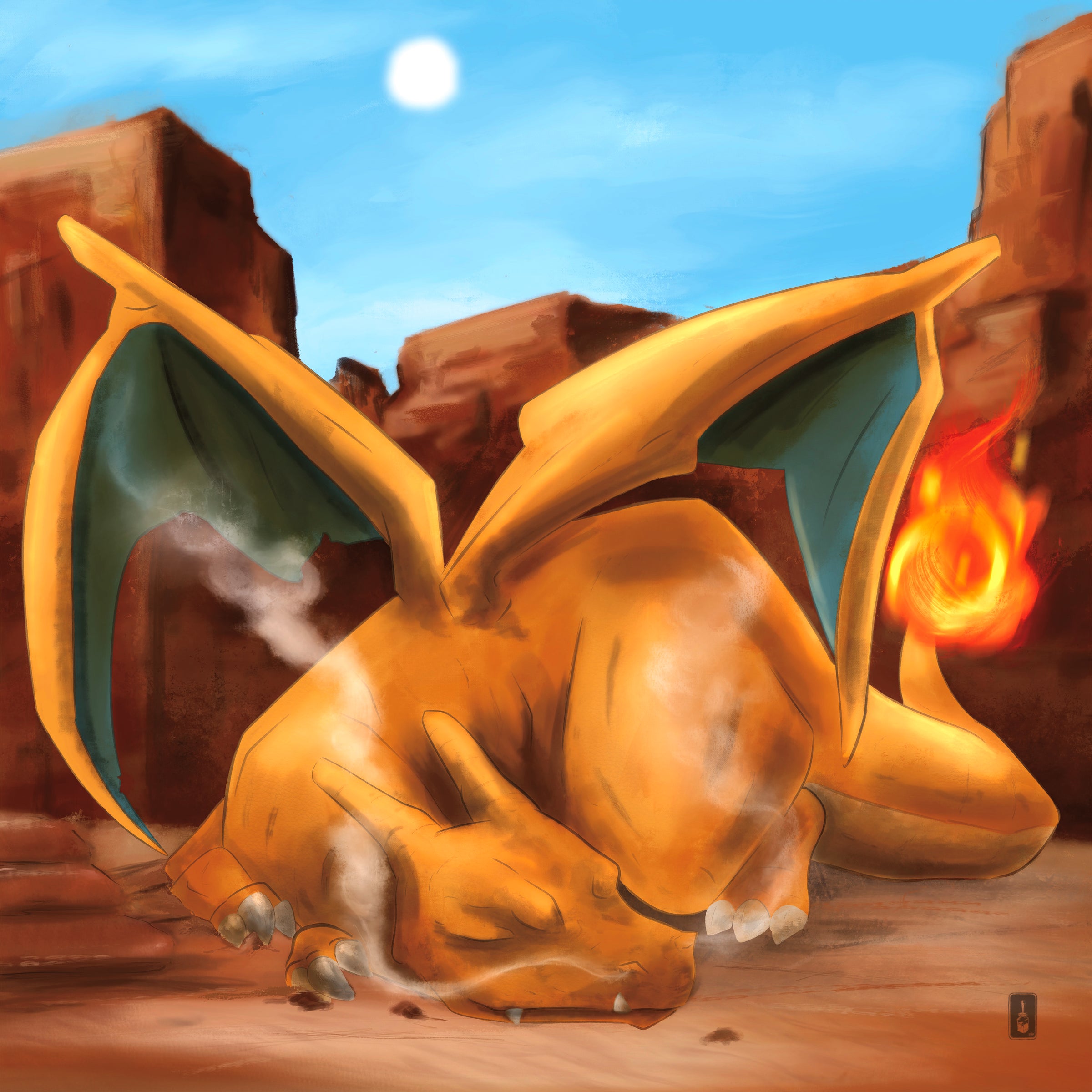 sleeping charizard pokemon card Pokmon | Relax Time Battle Sense 006 - Charizard Sleeping Pokmon